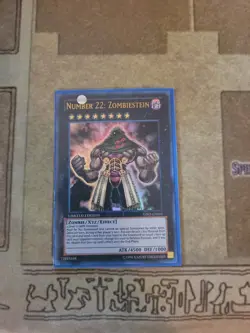 YUGIOH NUMBER 22: ZOMBIESTEIN YZ03-EN001 ULTRA LIMITED ED NM PROMO - Image 1