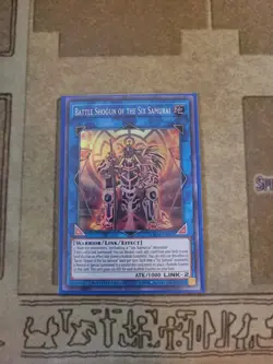 YUGIOH BATTLE SHOGUN OF THE SIX SAMURAI CHIM-ENSE2 SUPER LIMITED ED NM - Image 1