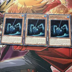 Yugioh! Playset 3x Konig des Sumpfes Rare - JUSH-DE046 1. Auflage - Deutsch - Image 1