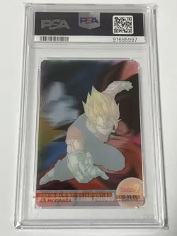 Dragon Ball Super Vegito 3D PSA 10 Wafers Card Holo 008 Japanese Limited - Image 2