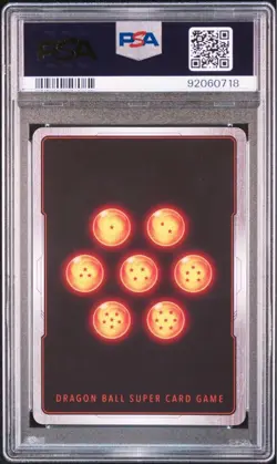 Dragon Ball Gigantic Meteor Parallel 1/10 PSA 10 Rare Card - Image 2