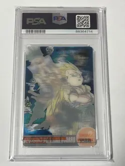 Dragon Ball Wafers Card Gotenks 084 PSA10 3D Holo Limited - Image 2