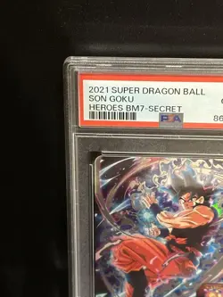 Dragon Ball Heroes Goku bm7sec PSA10 Collectible Card Condition - Image 3
