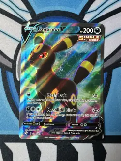 Umbreon V 188/203 Evolving Skies Full Art Pokemon Card - Image 1