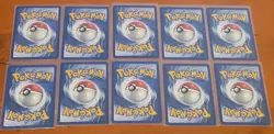 10 Card Shadowless Pokemon Base Set Trainer Lot Wotc Vintage - Image 2