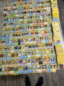 Vintage Pokemon Card Binder WOTC Neo Gym Base 19999-2002 Lot Of 100!! Random - Image 1