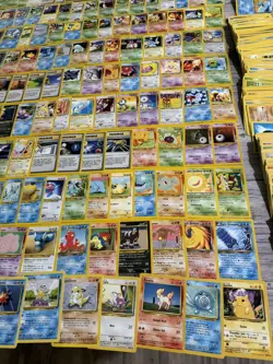 Vintage Pokemon Card Binder WOTC Neo Gym Base 19999-2002 Lot Of 100!! Random - Image 2