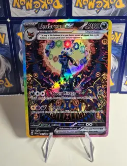 Pokemon TCG Prismatic Evolutions Umbreon EX CUSTOM CARD! - Image 1