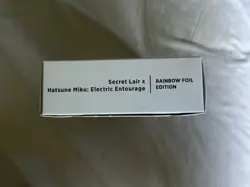 MTG Secret Lair x Hatsune Miku: Electric Entourage RAINBOW FOIL (ENGLISH) New US - Image 1