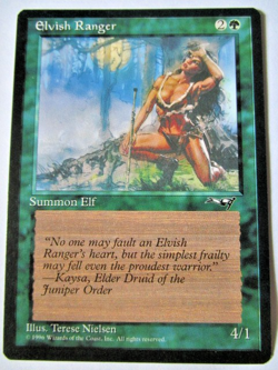MTG Elvish Ranger Alliances Light Play!! - Image 1