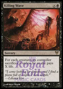 Killing Wave 1x FOIL AVR MTG Avacyn Restored Rare MINT black - Image 1