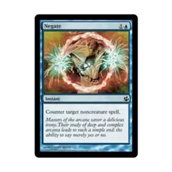 WOTC MtG Morningtide Negate (C) (Foil) EX - Image 1