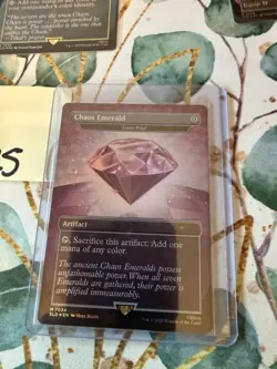 Chaos Emerald (Lotus Petal) Purple Secret Lair Drop 7034 MTG NM - Image 2