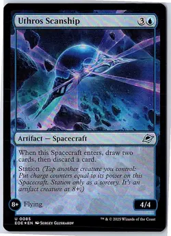 MTG | Singles | Uthros Scanship | U | 85 | FOIL - Image 1