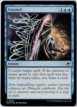 MTG | Singles | Unravel | U | 83 | FOIL - Image 1