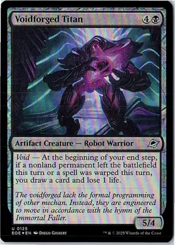 MTG | Singles | Voidforged Titan | U | 125 | FOIL - Image 1