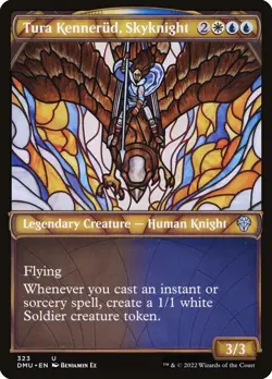 Tura Kennerud, Skyknight (Showcase) [Dominaria United] MTG - Image 1