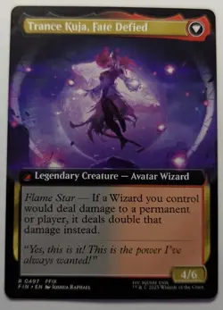 KUJA, GENOME SORCERER Extended Art - Final Fantasy MTG Magic: the Gathering - Image 2