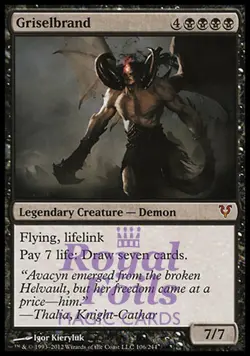 Griselbrand 1x FOIL AVR MTG Avacyn Restored Mythic NM+ black - Image 1