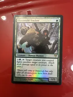 MTG - Ulvenwald Tracker - FOIL - Avacyn Restored - NM/MT - Brandy New! - Image 1