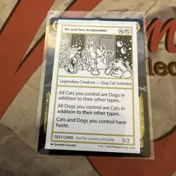 MTG Rin and Seri, Inseparabler Mystery Booster 2 Playtest Cards Regular - Image 1