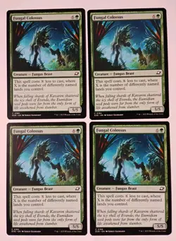 4x Fungal Colossus MTG, Edge of Eternities, NM - Image 1