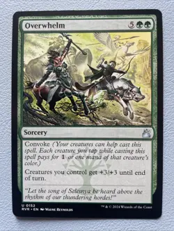 Overwhelm 152 MTG NM Ravnica Remastered NM - Image 1