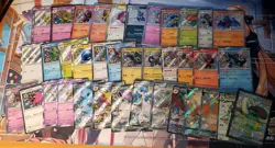 Pokemon Paldean Fates Baby Shiny And Full Arts Mixed Lot Of 36 Cards NM Mew - Image 2