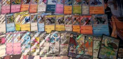 Pokemon Paldean Fates Baby Shiny And Full Arts Mixed Lot Of 36 Cards NM Mew - Image 4
