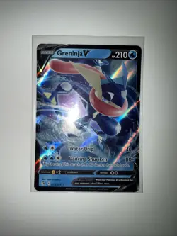Pokemon Greninja V 073/264 Fusion Strike Sword & Shield Ultra Rare Card Mint! - Image 1