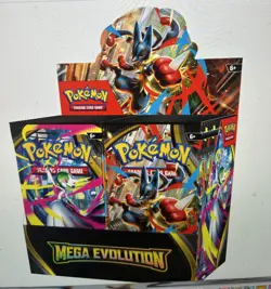POKEMON MEGA EVOLUTION SEALED BOOSTER BOX. 36 PACKS. PRE-ORDER ENHANCED - Image 1