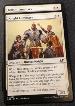 Knight Luminary X2 - EOE - MTG - EN - NM - 0023 - Image 1