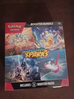 Pokemon Surging Sparks Booster Bundle Box Factory Sealed! 6 Packs! - Image 1