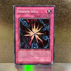 YuGiOh • Shadow Spell • SKE-041 • Unlimited Holo Super Rare • LP - Image 1