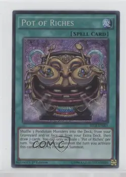 Pot Of Riches (SE) 1st Ed. YuGiOh The Secrets of Eternity #SECE-EN063 - Image 1