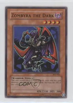 Zombyra the Dark Unlimited YuGiOh Starter Deck Yugi Evolution #SYE-022 2004 - Image 1