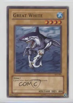 Great White Unlimited YuGiOh Starter Deck Yugi Evolution #SYE-009 2004 - Image 1