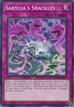 Yugioh Card - Saryuja's Shackles - Dark Neostorm - NM - Image 1