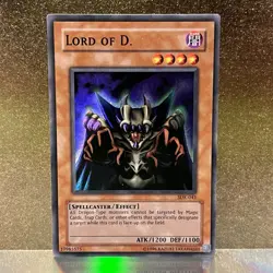 YuGiOh • Lord of D • SDK-041 • Holo Unlimited Super Rare • MP - Image 1