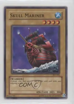 Skull Mariner Unlimited YuGiOh Pharaoh's Servant #PSV-092 2002 - Image 1