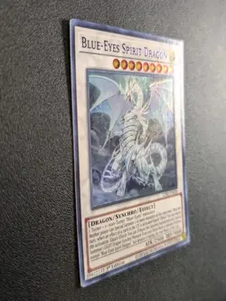 Blue-Eyes Spirit Dragon (Purple) LDS2-EN020 Ultra Rare 1st Edition Yugioh LP - Image 2