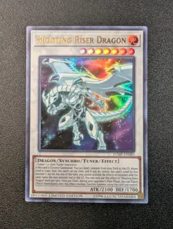Shooting Riser Dragon JUMP-EN085 Ultra Rare Limited Edition Yugioh LP - Image 1