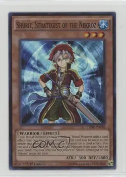 Super Rare - Shurit Strategist of the Nekroz 1st Ed. YuGiOh Secret Forces - Image 1