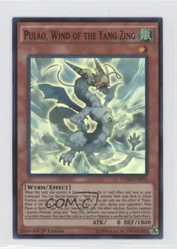 Pulao Wind of the Yang Zing 1st Ed. YuGiOh Duelist Alliance #DUEA-EN031 - Image 1