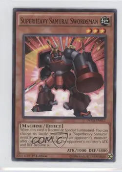 Superheavy Samurai Swordsman 1st Ed. YuGiOh Duelist Alliance #DUEA-EN012 - Image 1
