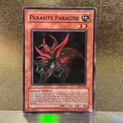 YuGiOh • Parasite Paracide • PSV-003 • Holo Super Rare • LP - Image 1