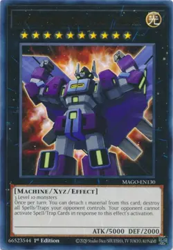 Yugioh Card - Superdimensional Robot Galaxy Destroyer - Crossover Breakers - NM - Image 1