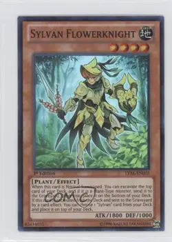 Sylvan Flowerknight 1st Ed. YuGiOh Legacy of the Valiant #LVAL-EN018 - Image 1