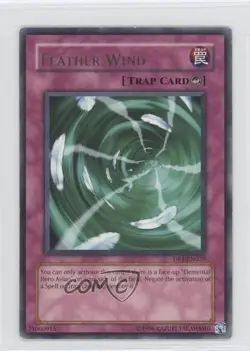 Feather Wind Unlimited YuGiOh Duelist Pack: Jaden Yuki #DP1-EN029 2006 - Image 1