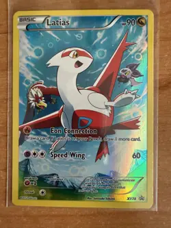 Latias XY78 (Full Art Promo) Holo XY Black Star Promo Pokemon Card - Image 1